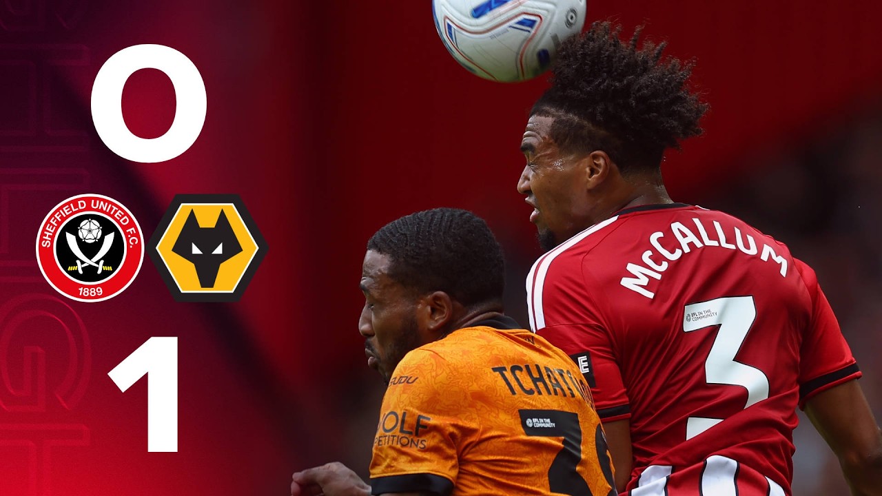Sheffield United vs Wolverhampton Wanderers ภาพวิดีโอไฮไลท์ฟุตบอล
