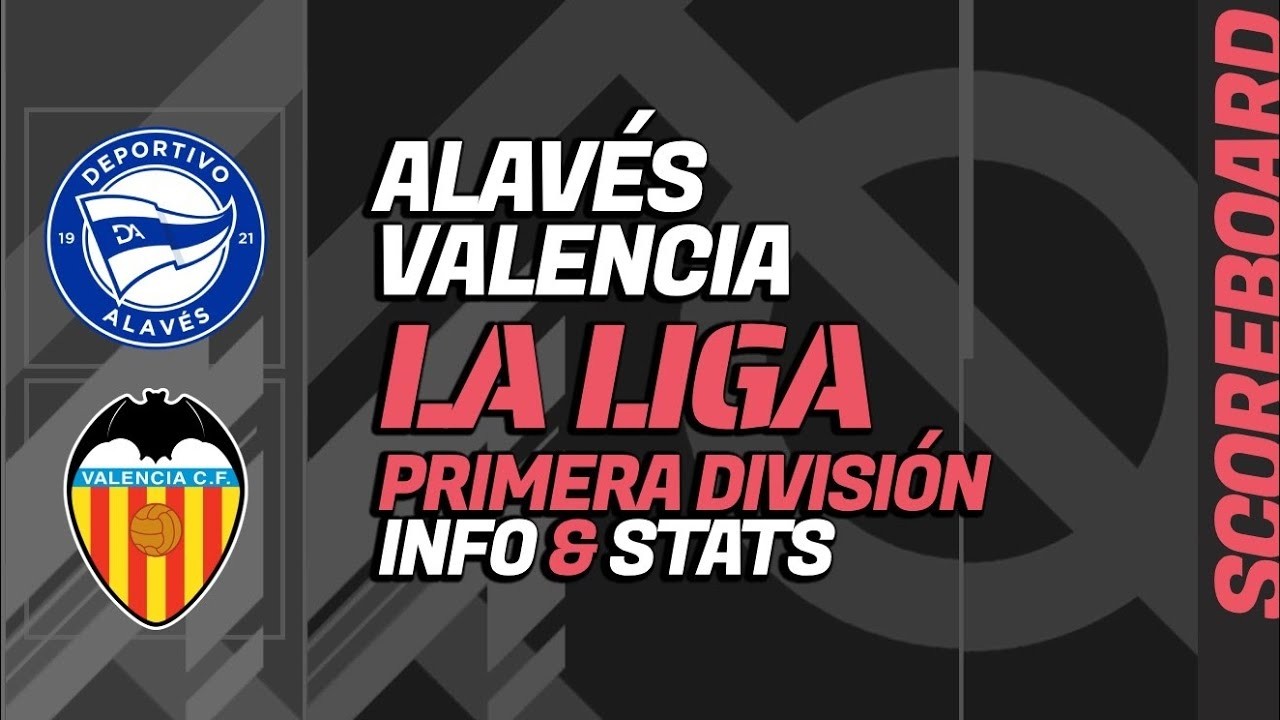 Alavés vs Valencia ภาพถ่ายทอดสดฟุตบอล