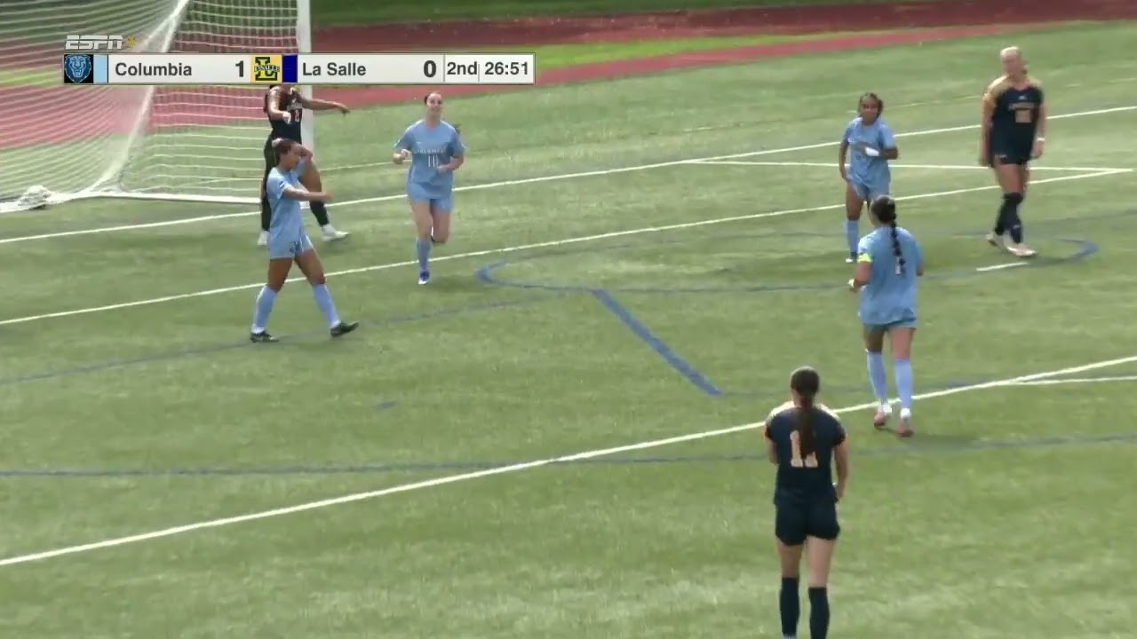 La Salle vs Columbia ภาพวิดีโอไฮไลท์ฟุตบอล