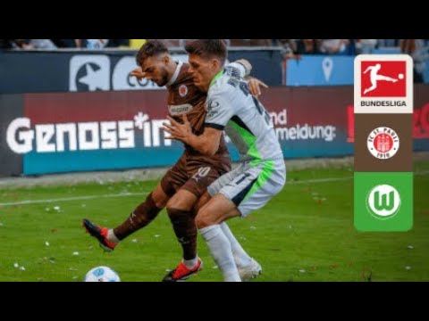 St. Pauli vs VfL Wolfsburg ภาพวิดีโอไฮไลท์ฟุตบอล