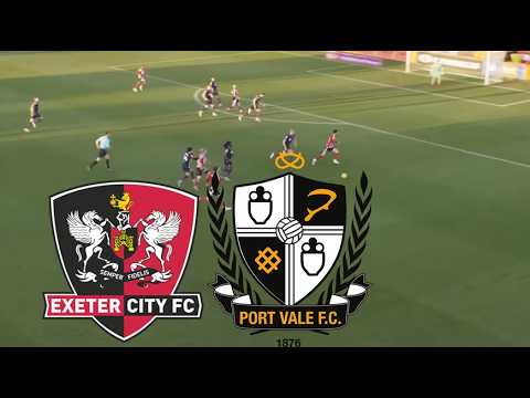 Port Vale vs Exeter City ภาพถ่ายทอดสดฟุตบอล
