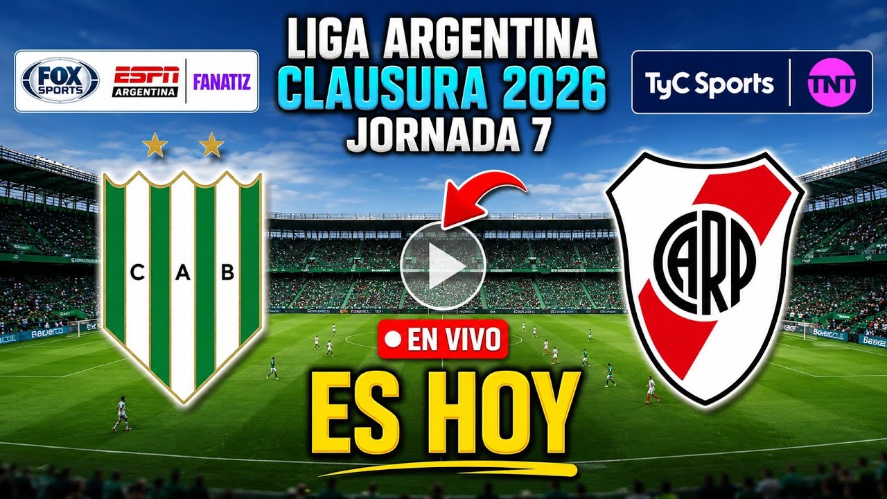 Banfield vs River Plate ภาพถ่ายทอดสดฟุตบอล