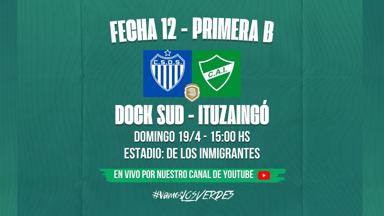 Ituzaingó vs Dock Sud ภาพถ่ายทอดสดฟุตบอล