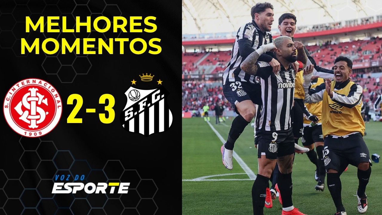 Internacional vs Santos วิดีโอฟุตบอล