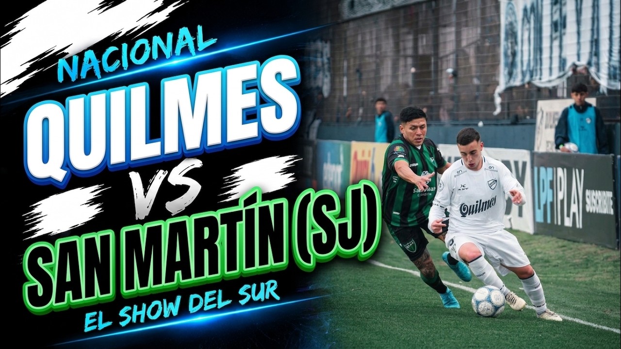 Quilmes vs San Martín (San Juan) วิดีโอฟุตบอล