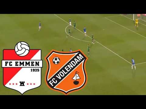 FC Emmen vs FC Volendam ภาพถ่ายทอดสดฟุตบอล