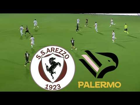 Arezzo vs Palermo ภาพวิดีโอไฮไลท์ฟุตบอล