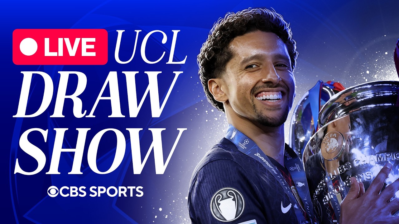 LIVE: UEFA Champions League DRAW! | League Phase 2026-2027 ภาพถ่ายทอดสดฟุตบอล