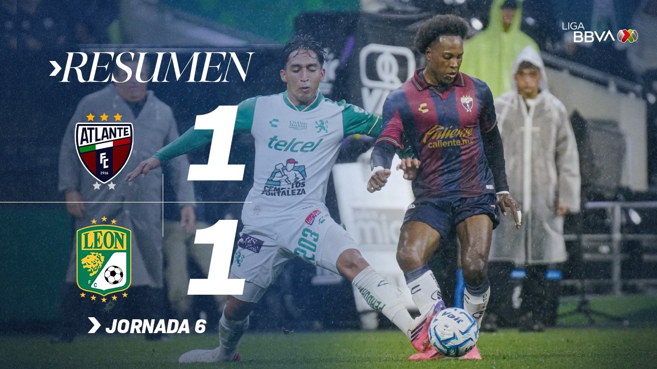 Atlante vs León ภาพวิดีโอไฮไลท์ฟุตบอล