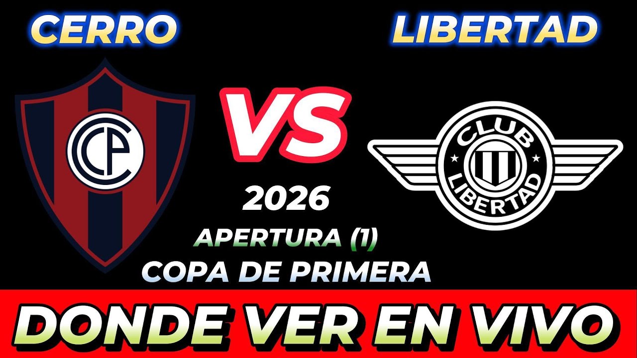 CERRO PORTEÑO VS LIBERTAD WHERE TO WATCH LIVE DATE TIME TIME WHEN THEY PLAY IN VARIOUS COUNTRIES ภาพถ่ายทอดสดฟุตบอล