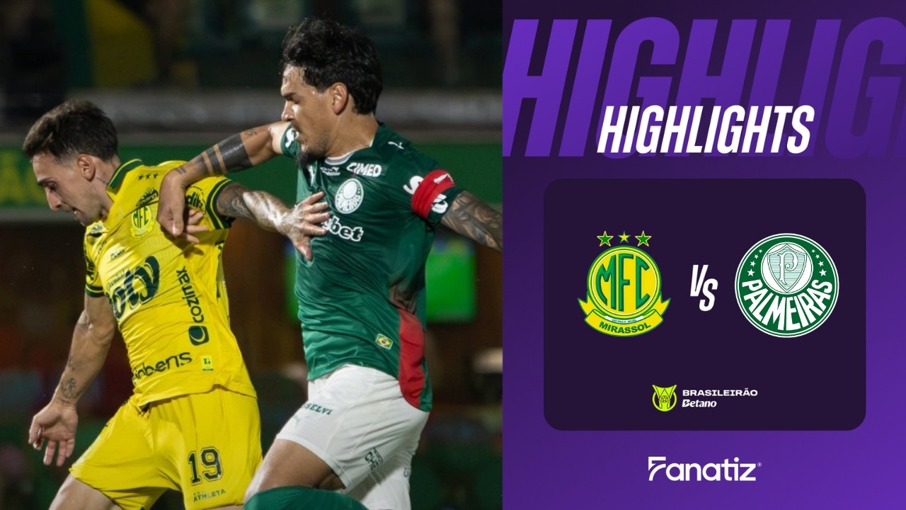 Mirassol vs Palmeiras ภาพวิดีโอไฮไลท์ฟุตบอล