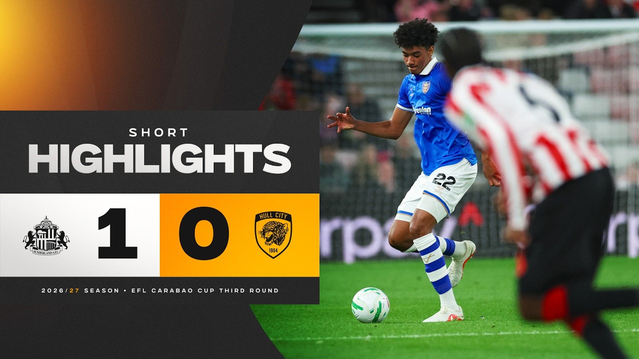 Sunderland vs Hull City วิดีโอฟุตบอล