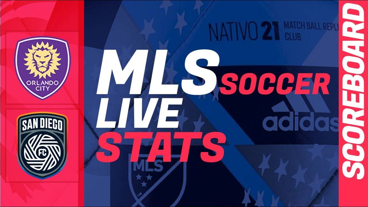 Orlando City - San Diego FC: live scoreboard: MLS Regular Season 2026 today ภาพถ่ายทอดสดฟุตบอล