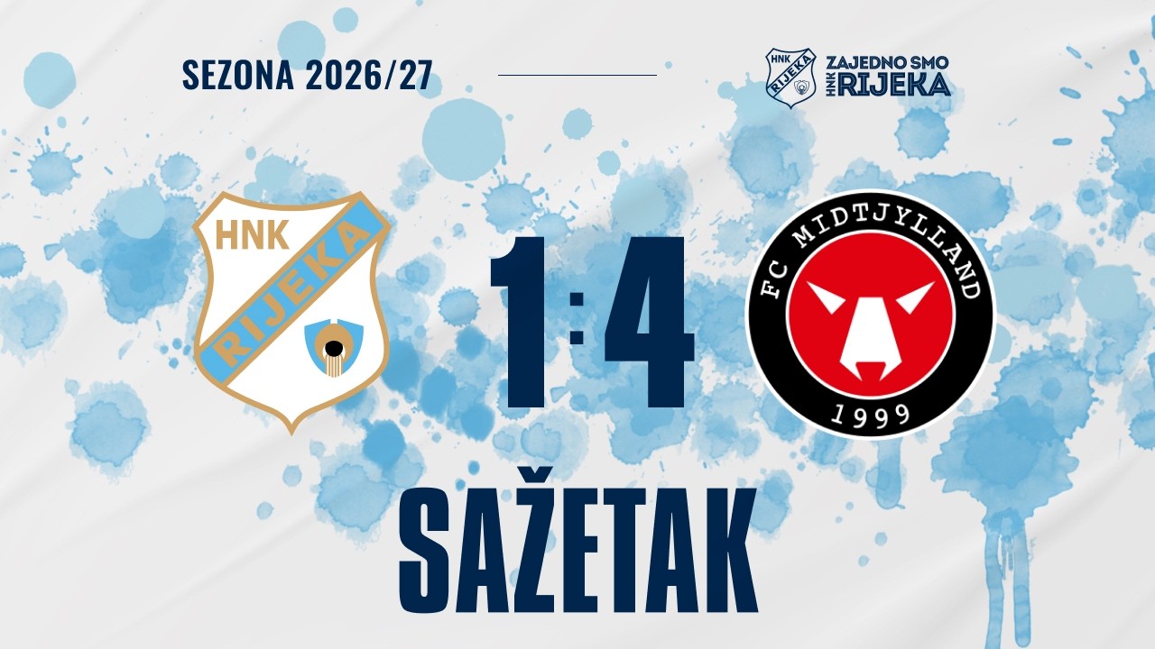 Rijeka vs FC Midtjylland วิดีโอฟุตบอล