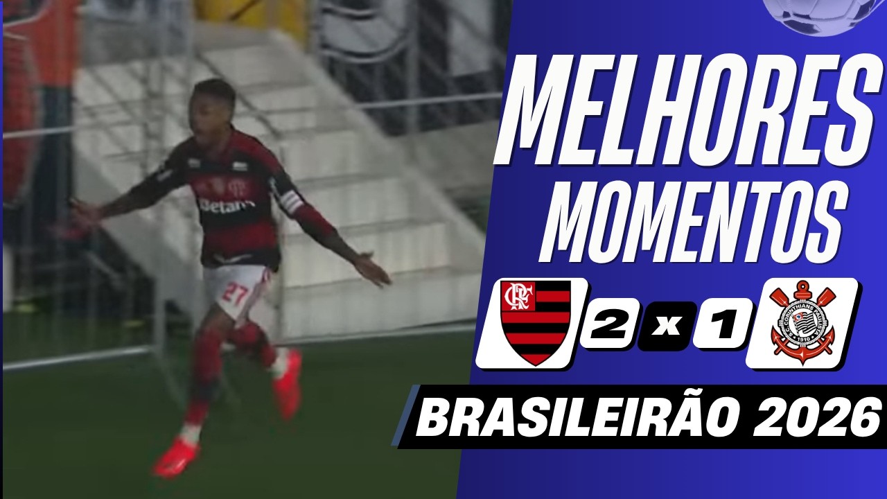 Flamengo vs Corinthians วิดีโอฟุตบอล