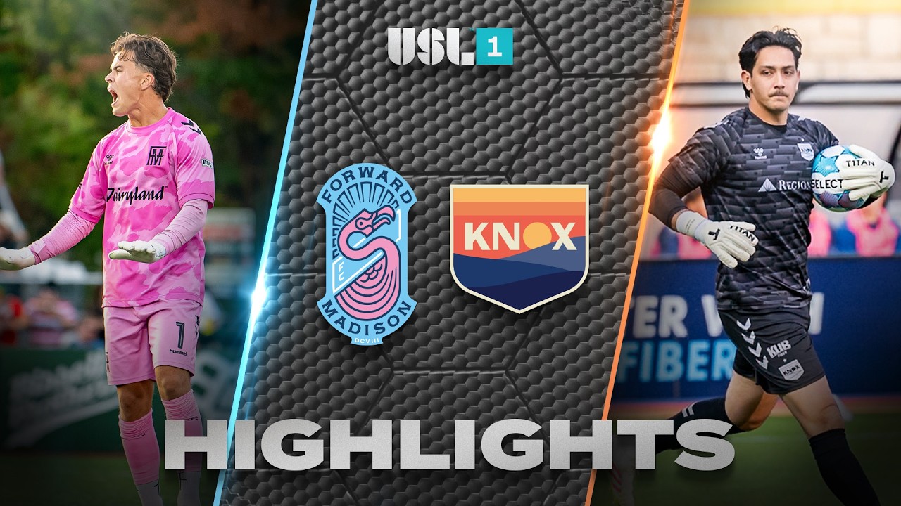 Forward Madison FC vs One Knoxville วิดีโอฟุตบอล