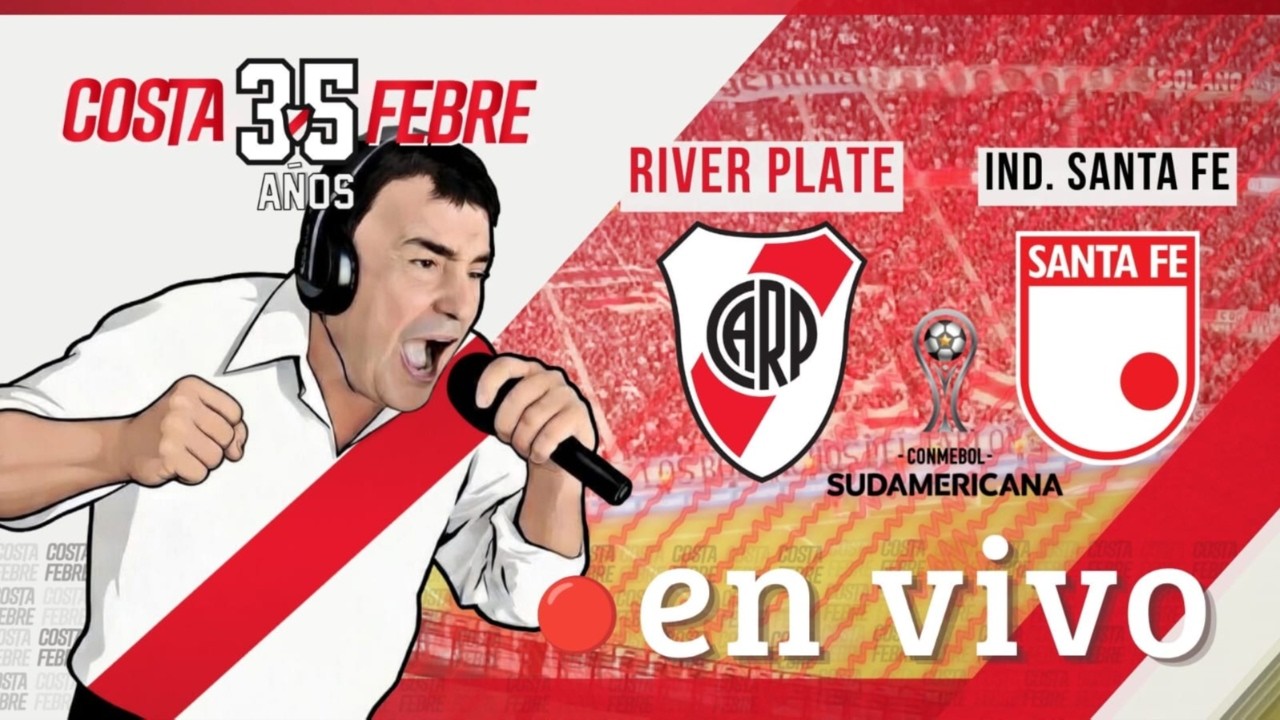 River Plate vs Independiente Santa Fe ภาพถ่ายทอดสดฟุตบอล