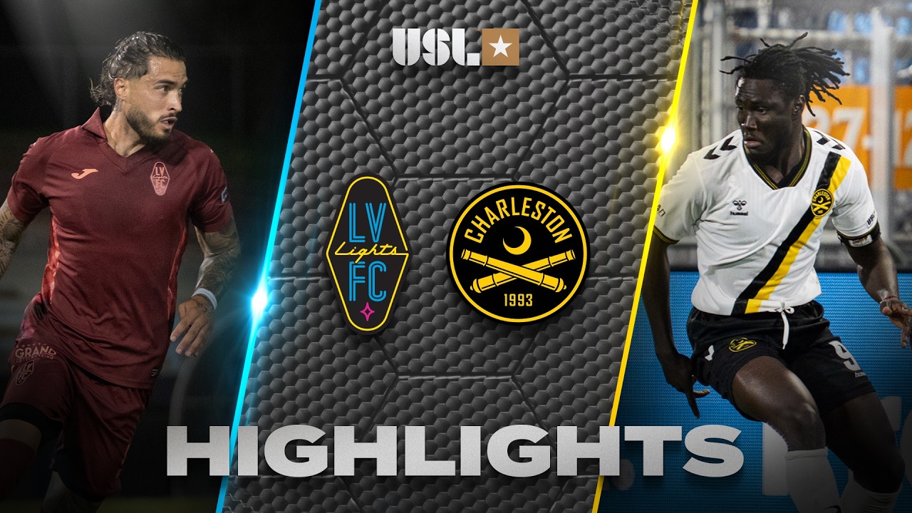 Las Vegas Lights FC vs Charleston Battery วิดีโอฟุตบอล
