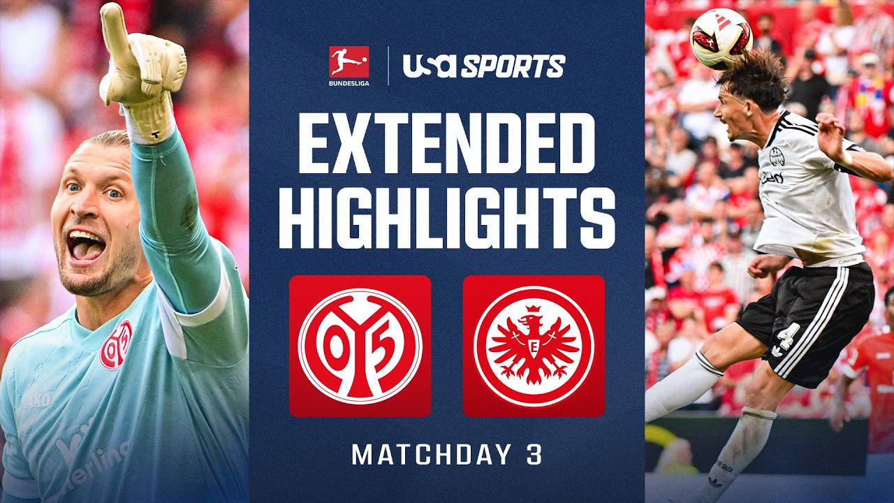 Mainz vs Eintracht Frankfurt ภาพวิดีโอไฮไลท์ฟุตบอล