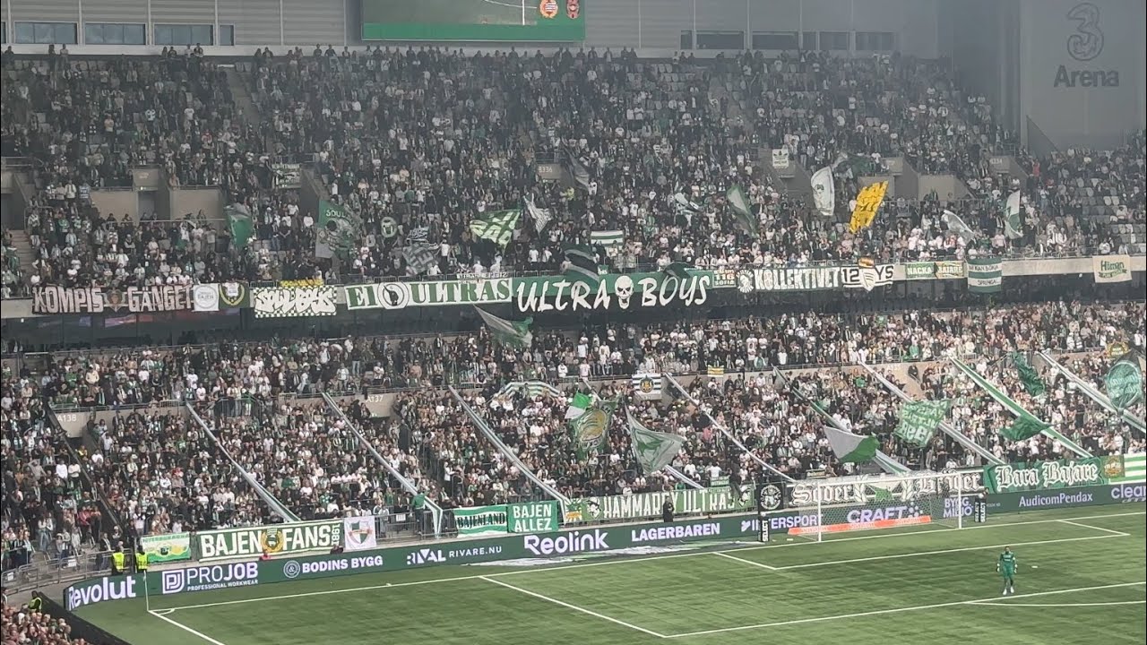 Hammarby IF vs IF Brommapojkarna วิดีโอฟุตบอล