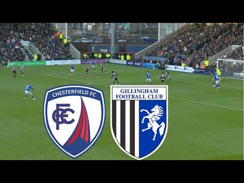 Chesterfield vs Gillingham ภาพถ่ายทอดสดฟุตบอล
