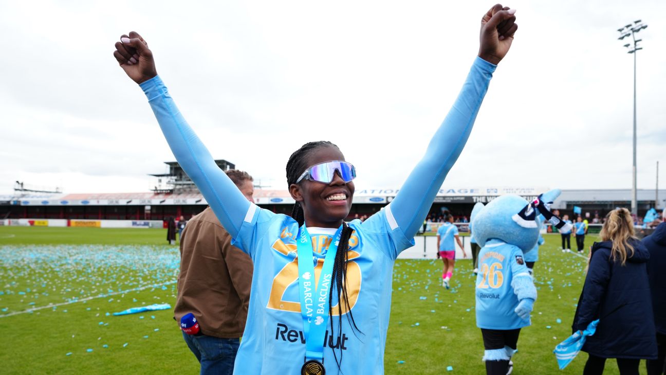Khadija Shaw คว้าแข้งหญิงยอดเยี่ยม PFA สมัยที่ 2 รูปประกอบข่าวฟุตบอล