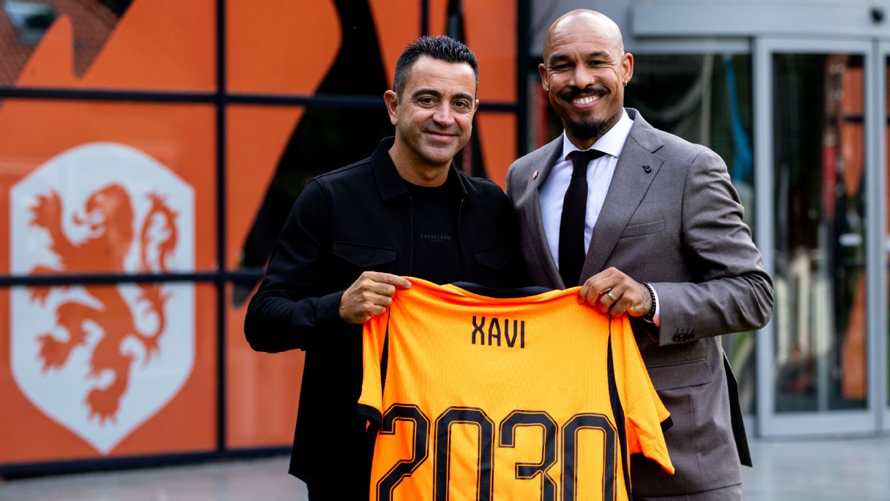 Xavi เปิดตัวคุมทีมชาติเนเธอร์แลนด์: ตอบชัดเรื่องเป็นตัวเลือกอันดับ 3 และเป้าหมายปรับสไตล์ทีม รูปประกอบข่าวฟุตบอล