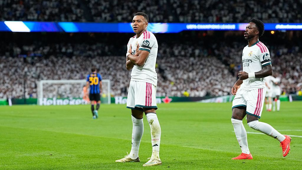 เรอัล มาดริด ชนะ อินเตอร์ มิลาน 2-1 เปิดแชมเปียนส์ลีก เอ็มบัปเป้ทาบ ราอูล รูปข่าวฟุตบอล