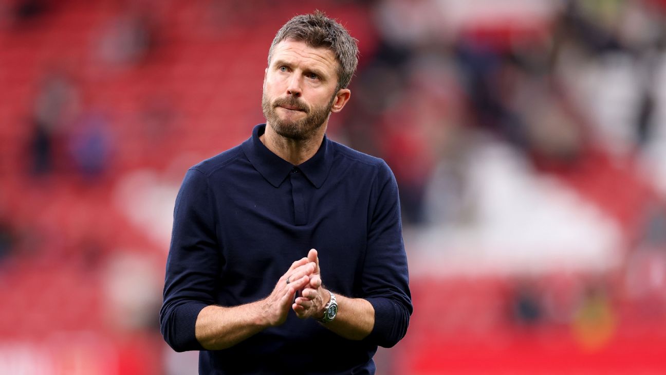 Michael Carrick เรียกร้องแมนเชสเตอร์ ยูไนเต็ดเดินหน้าต่อ หลังดราม่าประตูชัยแมนเชสเตอร์ ดาร์บี้ รูปประกอบข่าวฟุตบอล