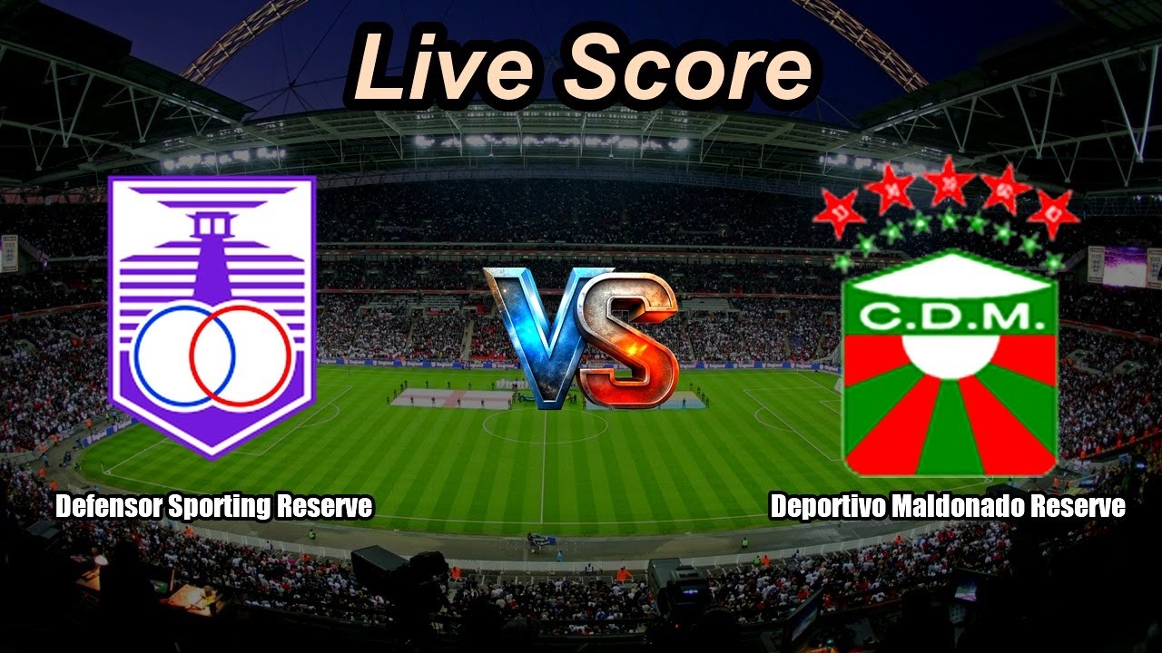 Defensor Sporting Reserve vs Deportivo Maldonado Reserve | Uruguay Reserve League | Live Score ภาพถ่ายทอดสดฟุตบอล