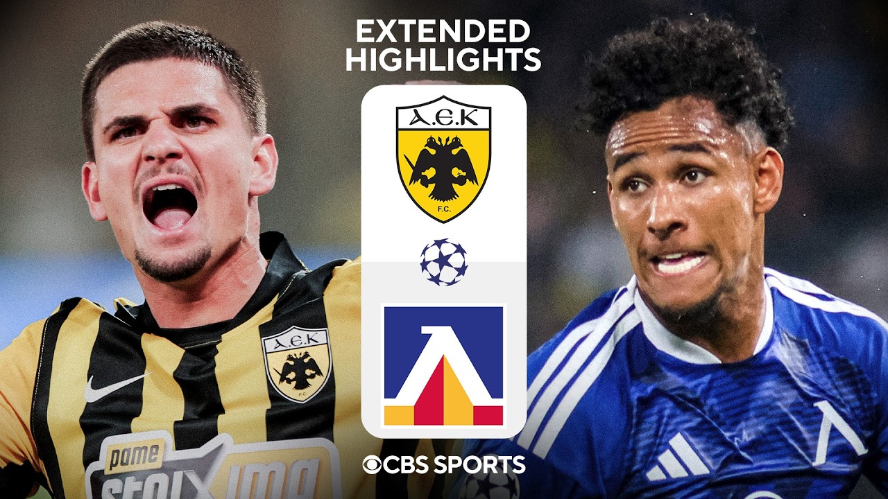 AEK Athens vs Levski Sofia ภาพวิดีโอไฮไลท์ฟุตบอล