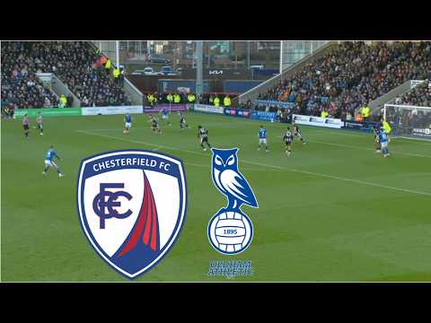 Oldham Athletic vs Chesterfield ภาพถ่ายทอดสดฟุตบอล