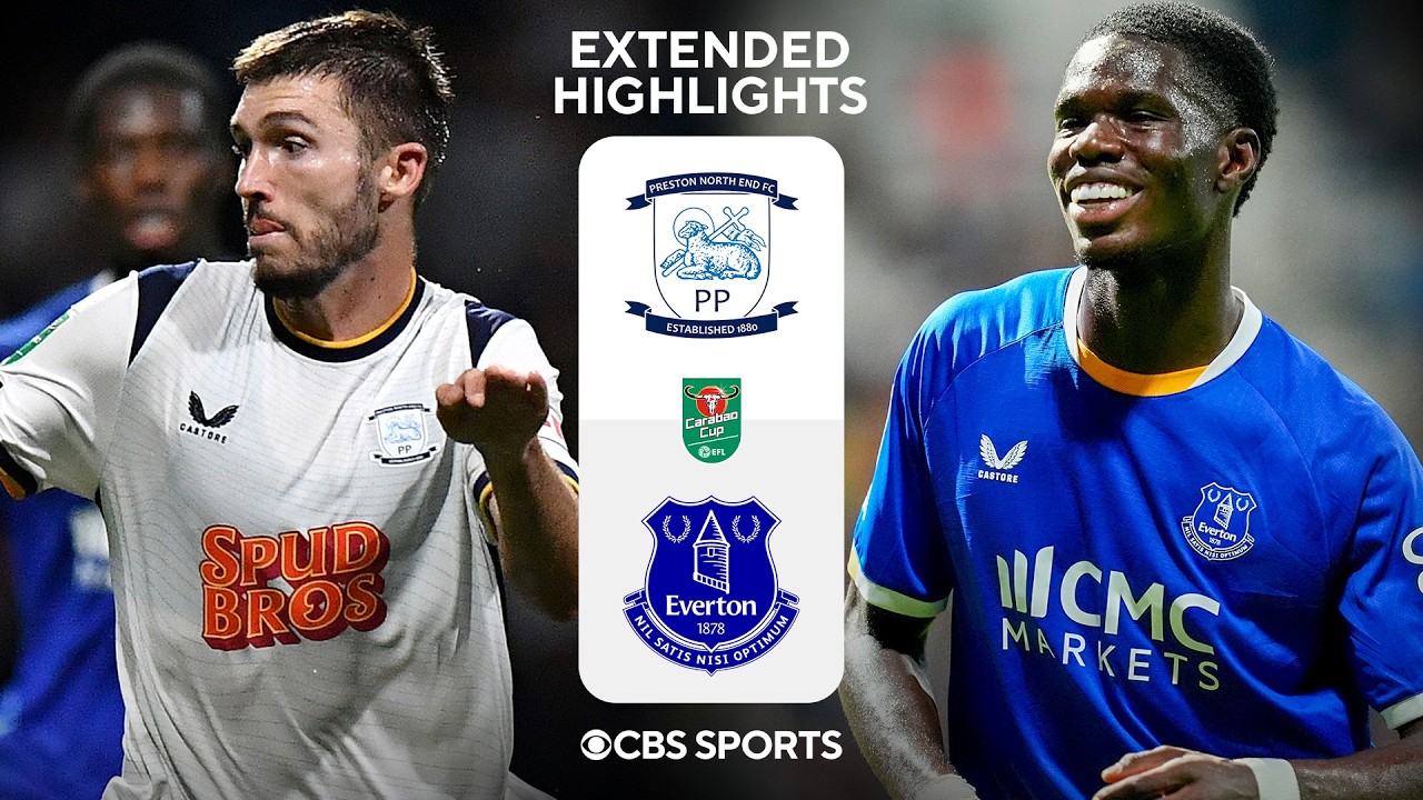 Preston North End vs Everton ภาพวิดีโอไฮไลท์ฟุตบอล