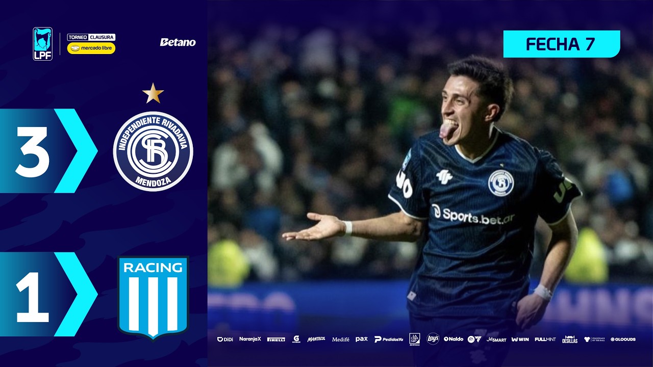 Independiente Rivadavia vs Racing Club วิดีโอฟุตบอล