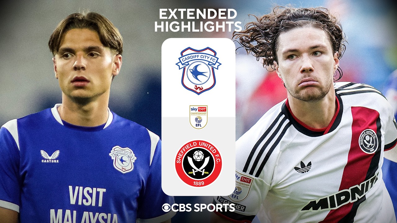 Cardiff City vs Sheffield United วิดีโอฟุตบอล