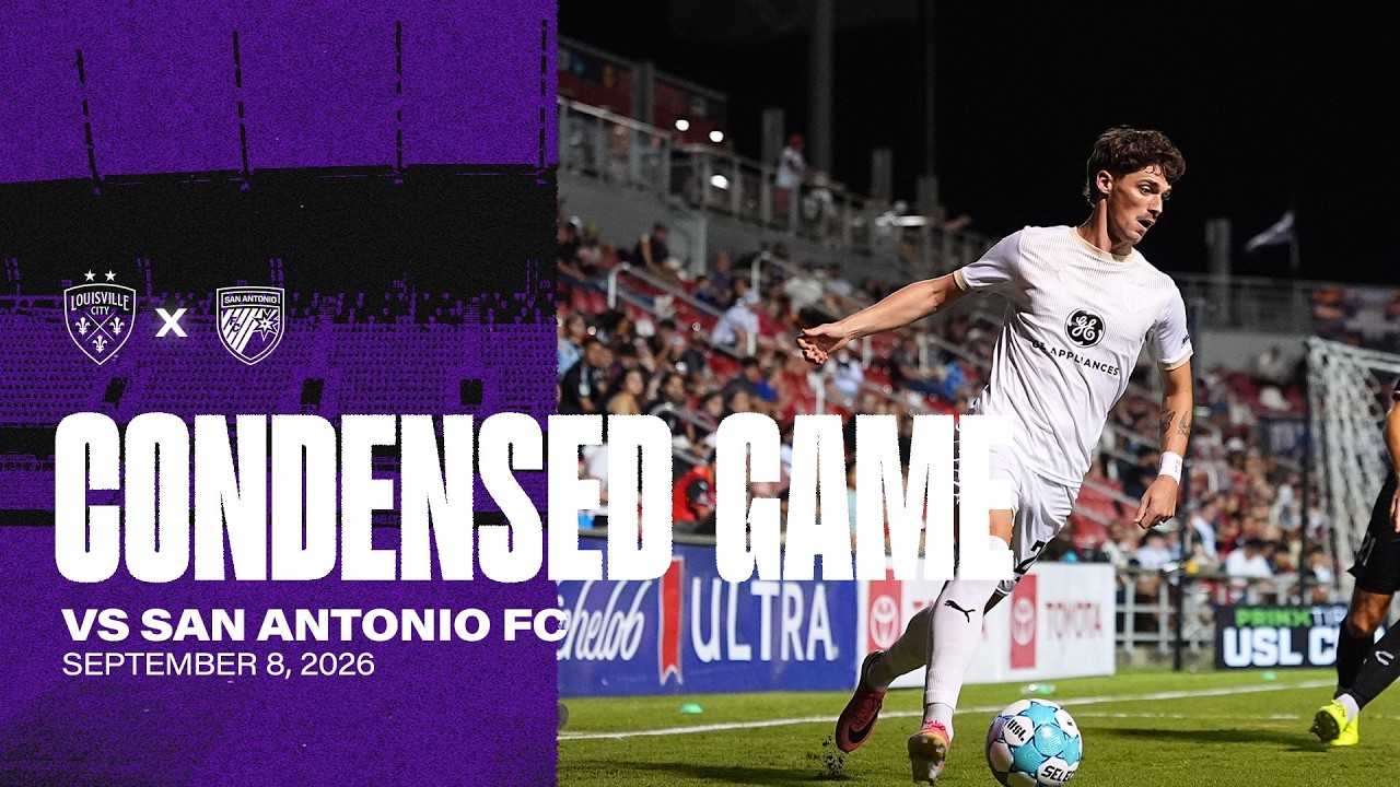 San Antonio FC vs Louisville City FC วิดีโอฟุตบอล