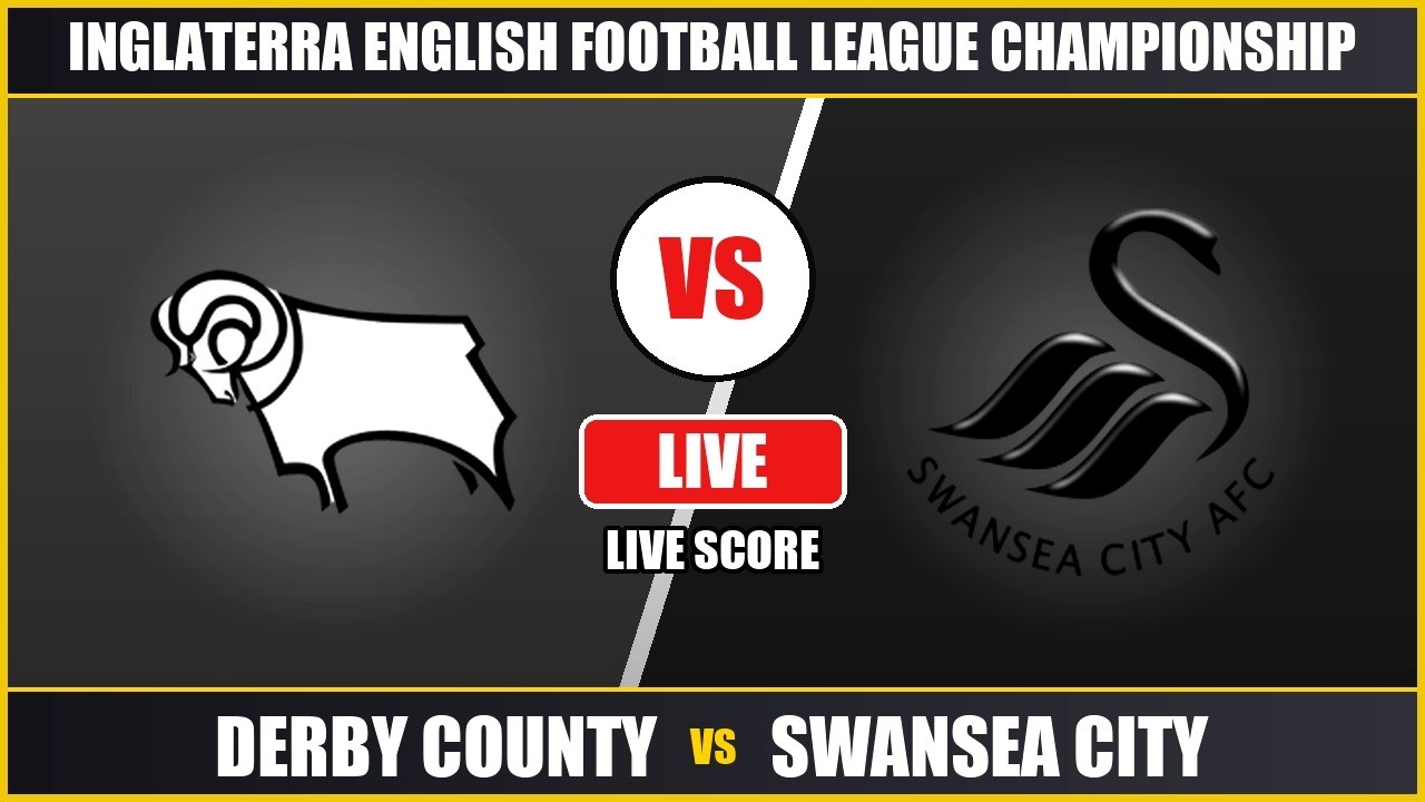 Derby County vs Swansea City ภาพถ่ายทอดสดฟุตบอล