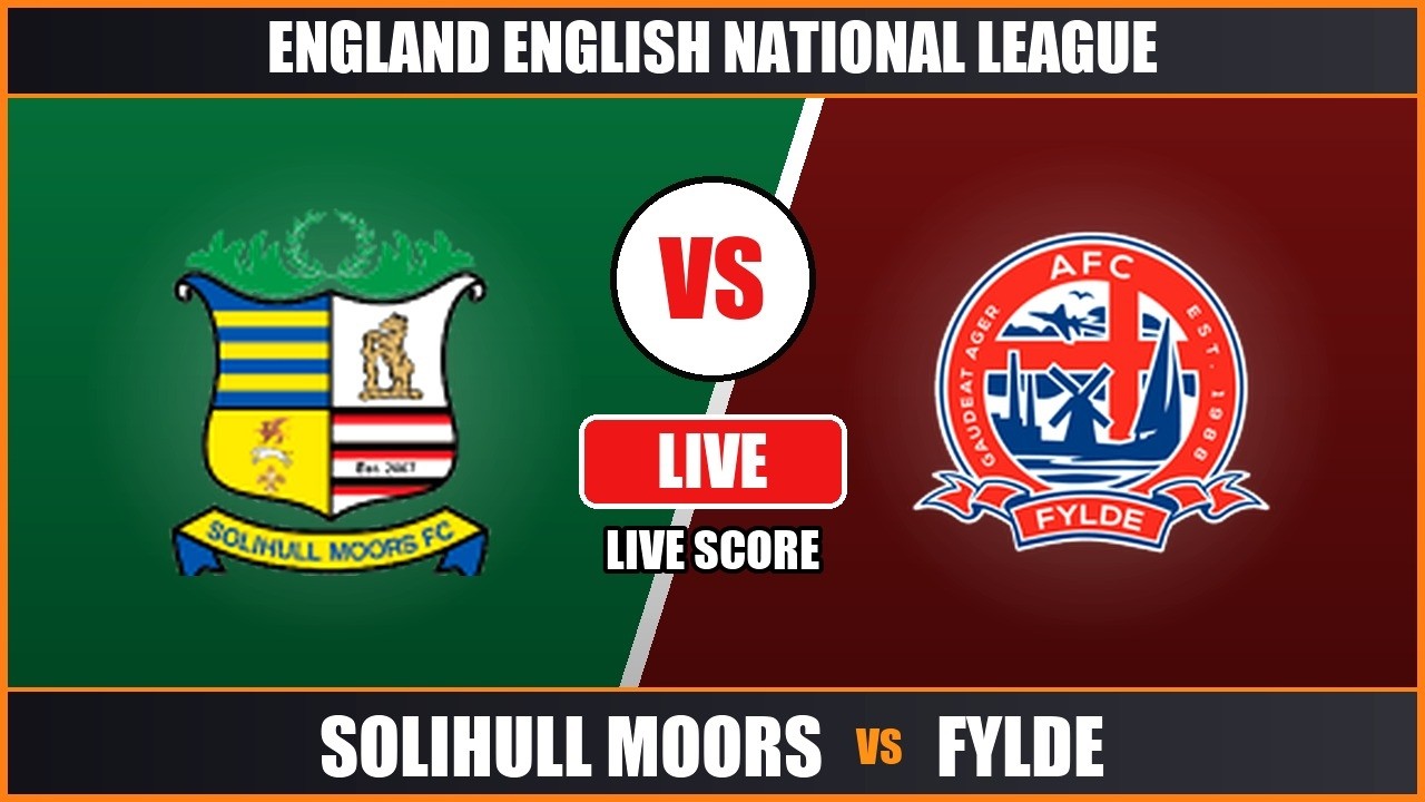 Solihull Moors vs AFC Fylde ภาพถ่ายทอดสดฟุตบอล