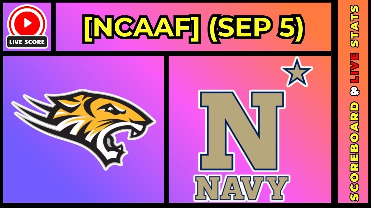 Towson vs Navy ภาพถ่ายทอดสดฟุตบอล