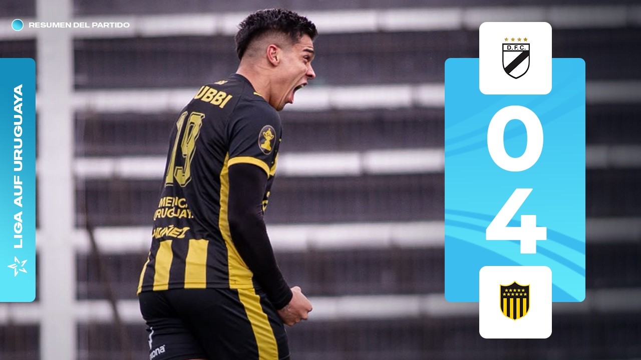 Danubio vs Peñarol ภาพวิดีโอไฮไลท์ฟุตบอล