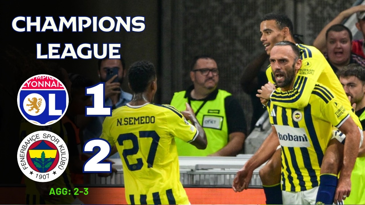 Lyon vs Fenerbahce ภาพวิดีโอไฮไลท์ฟุตบอล