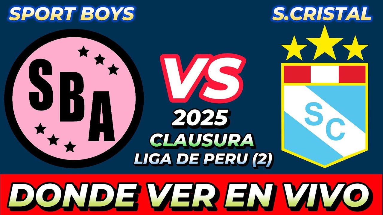 SPORT BOYS VS SPORTING CRISTAL WHERE TO WATCH LIVE DATE TIME SCHEDULE WHEN THEY PLAY IN VARIOUS C... ภาพถ่ายทอดสดฟุตบอล