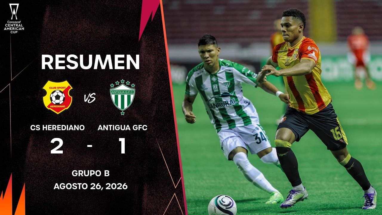 Herediano vs Antigua GFC วิดีโอฟุตบอล