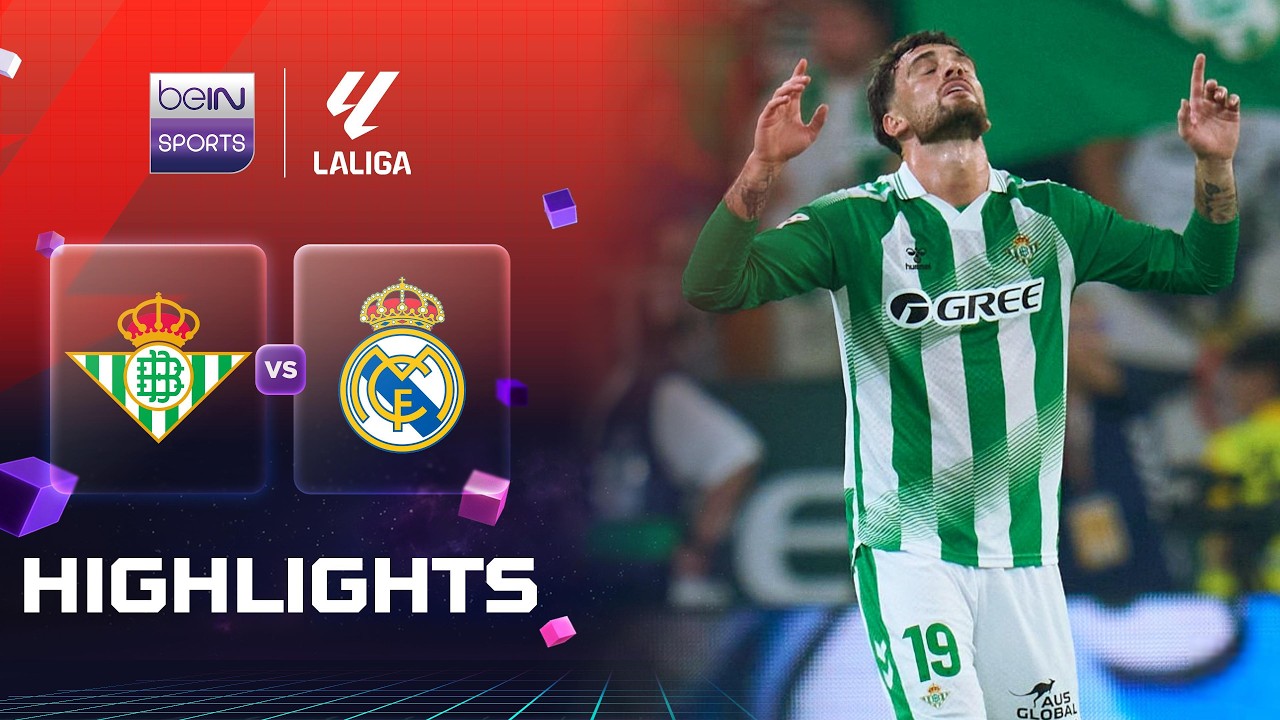 Real Betis vs Real Madrid วิดีโอฟุตบอล