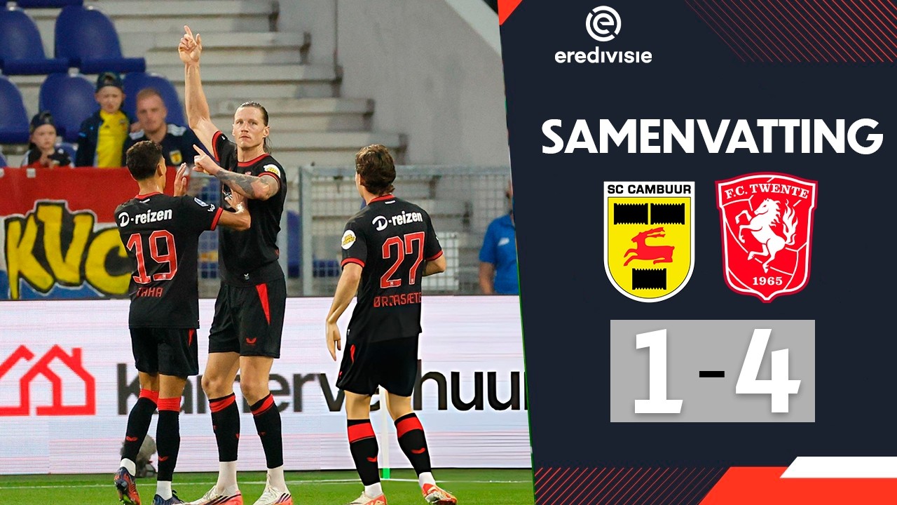 SC Cambuur vs FC Twente วิดีโอฟุตบอล