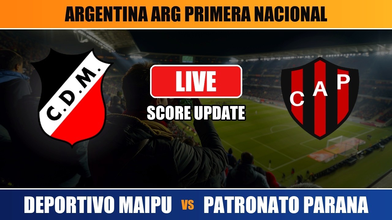 Deportivo Maipu vs Patronato Parana Live Score | ARG Primera Nacional ภาพถ่ายทอดสดฟุตบอล