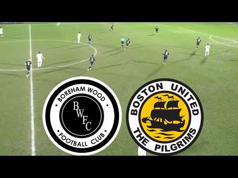 Boreham Wood vs Boston United ภาพถ่ายทอดสดฟุตบอล