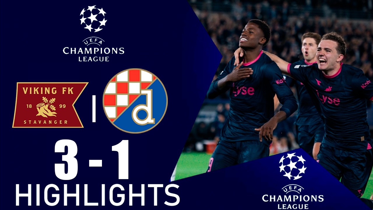Viking FK vs Dinamo Zagreb ภาพวิดีโอไฮไลท์ฟุตบอล