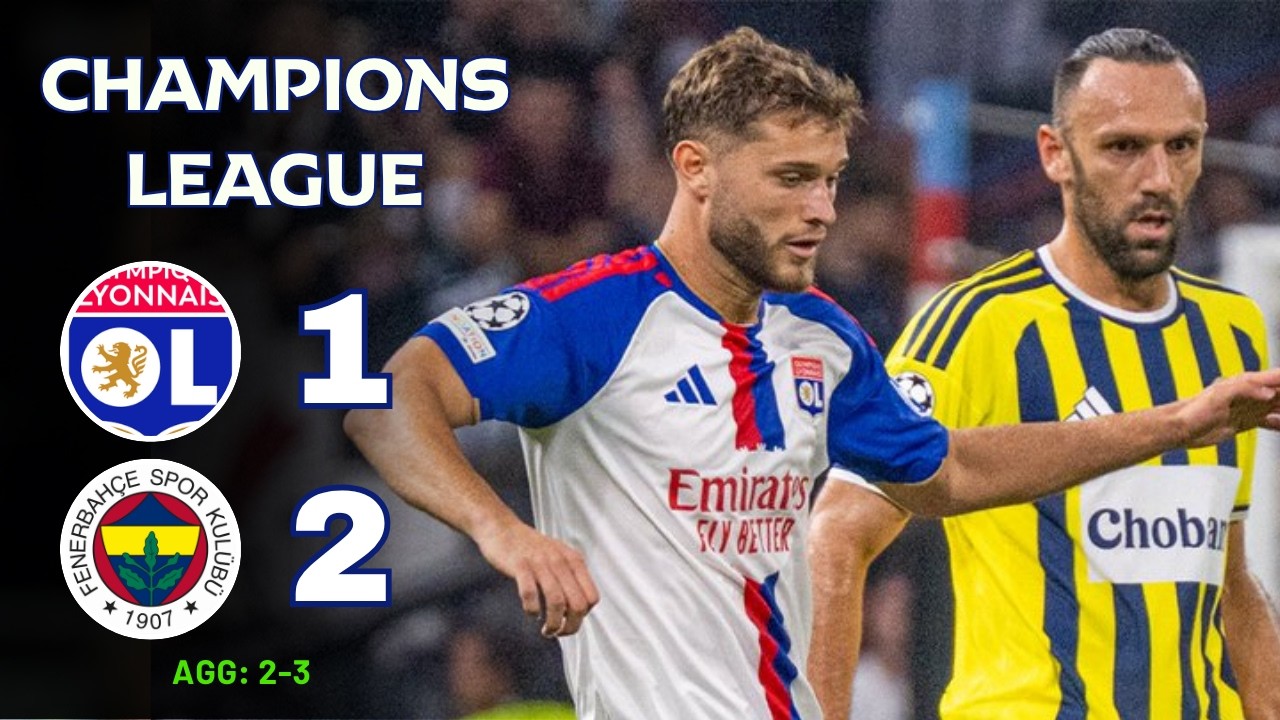 Lyon vs Fenerbahce ภาพวิดีโอไฮไลท์ฟุตบอล