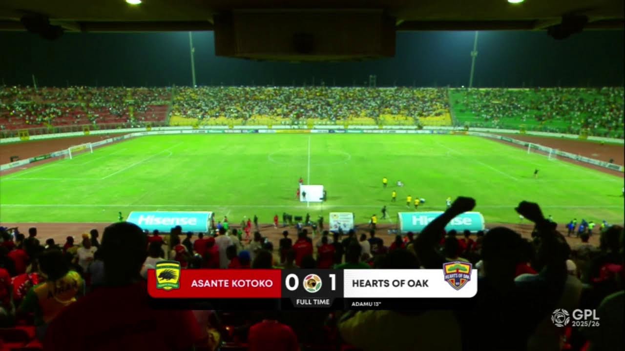 LIVE: Asante Kotoko SC vs Hearts of Oak SC || 15-02-2026 ภาพถ่ายทอดสดฟุตบอล